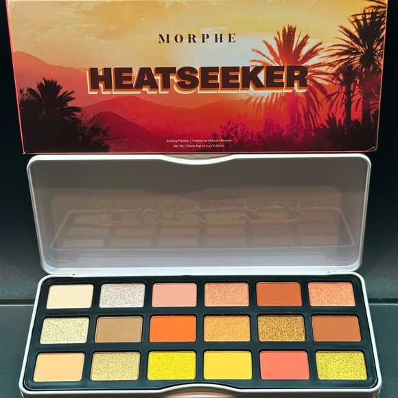 MORPHE- HEATSEEKER Eyeshadow Artistry Palette 18H Limited Edition - Picture 11 of 11